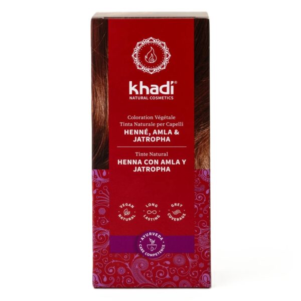Khadi Henne Amla Jatropha - Secondo Natura