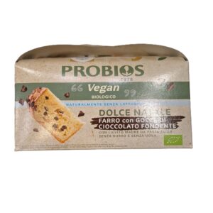 Dolce di Natale di Farro con Gocce di Cioccolato Fondente