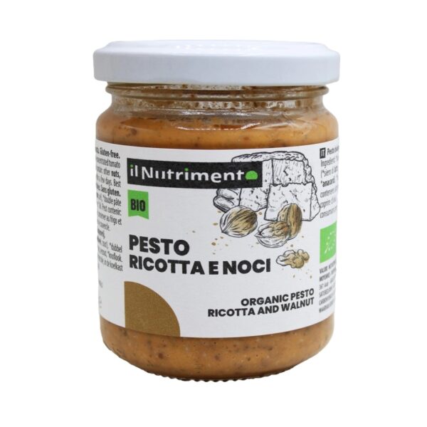 Pesto ricotta e noci