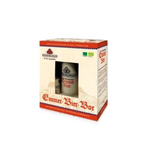 Confezione Regalo Birra Emmer con Bicchiere - 4x500 ml | Riedenburger