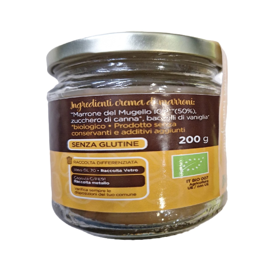 Erboristeria Shop Online | Integratori Naturali 4 - Secondo Natura Crema di Marroni Ingredienti - Secondo Natura