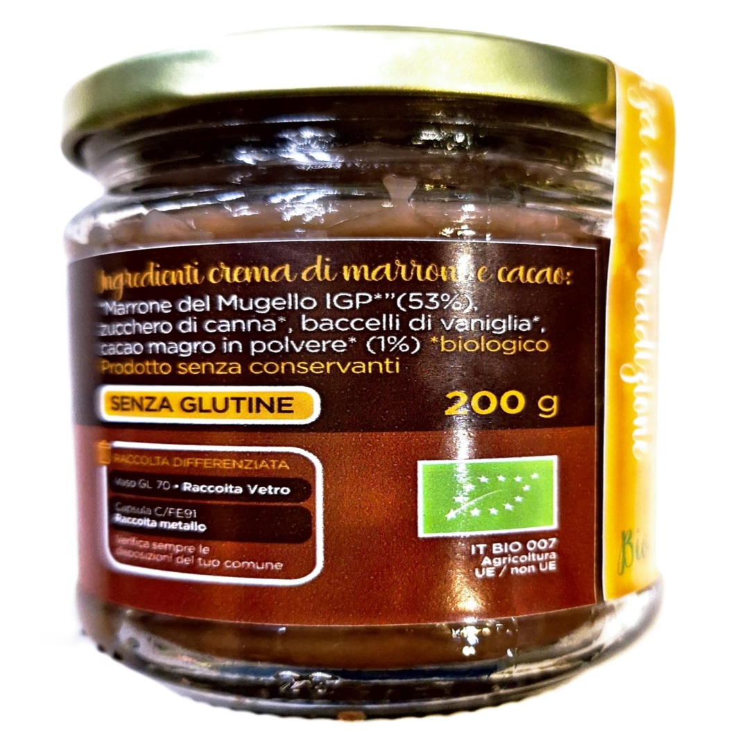 Erboristeria Shop Online | Integratori Naturali 6 - Secondo Natura Crema di Marroni e Cacao La Fenice Ingredienti - Secondo Natura