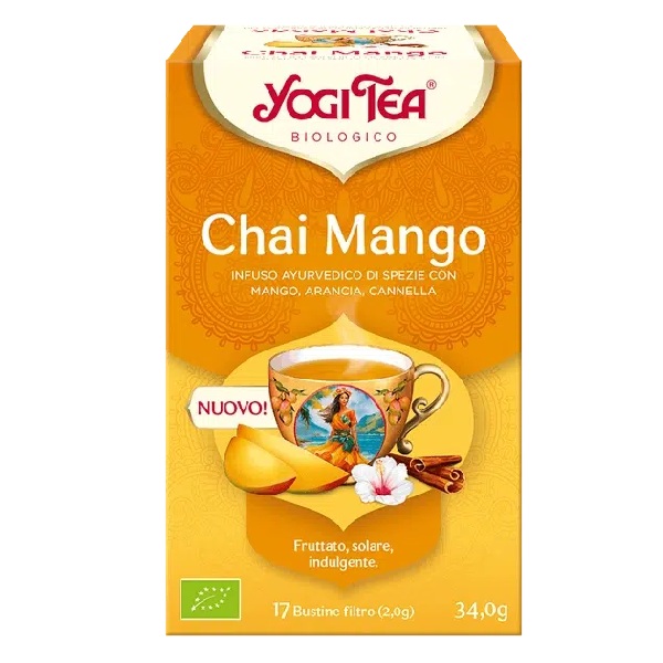Erboristeria Shop Online | Integratori Naturali 12 - Secondo Natura Yogi Tea Chai Mango - Secondo Natura